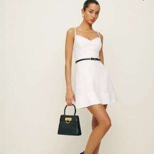 Reformation White Linen Dress - new with tags!